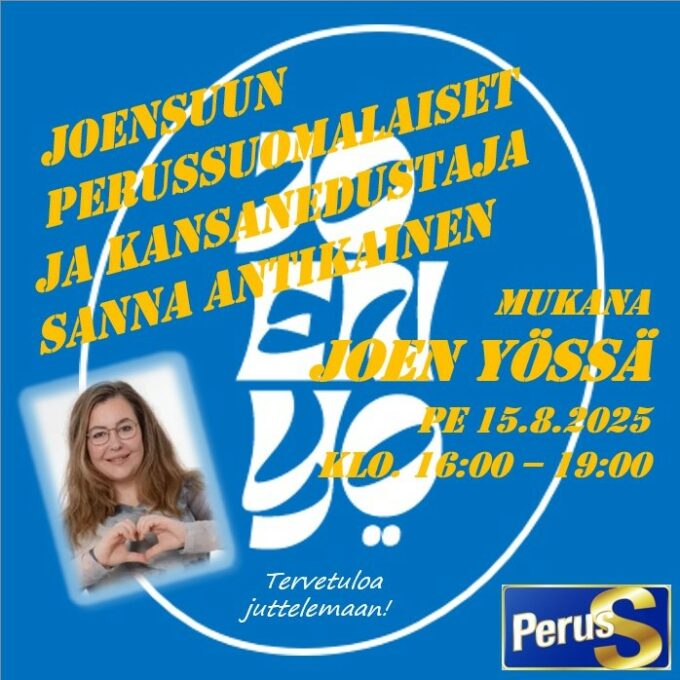 Perussuomalaiset mukana Joen Yössä